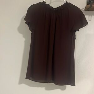 NWT | Brown Tee Blouse
